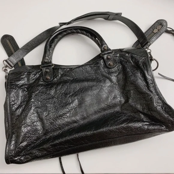 💯NEW & Authentic Balenciaga Neo Cagole City Lambskin Leather Tote Bag‼️ - Picture 10 of 14
